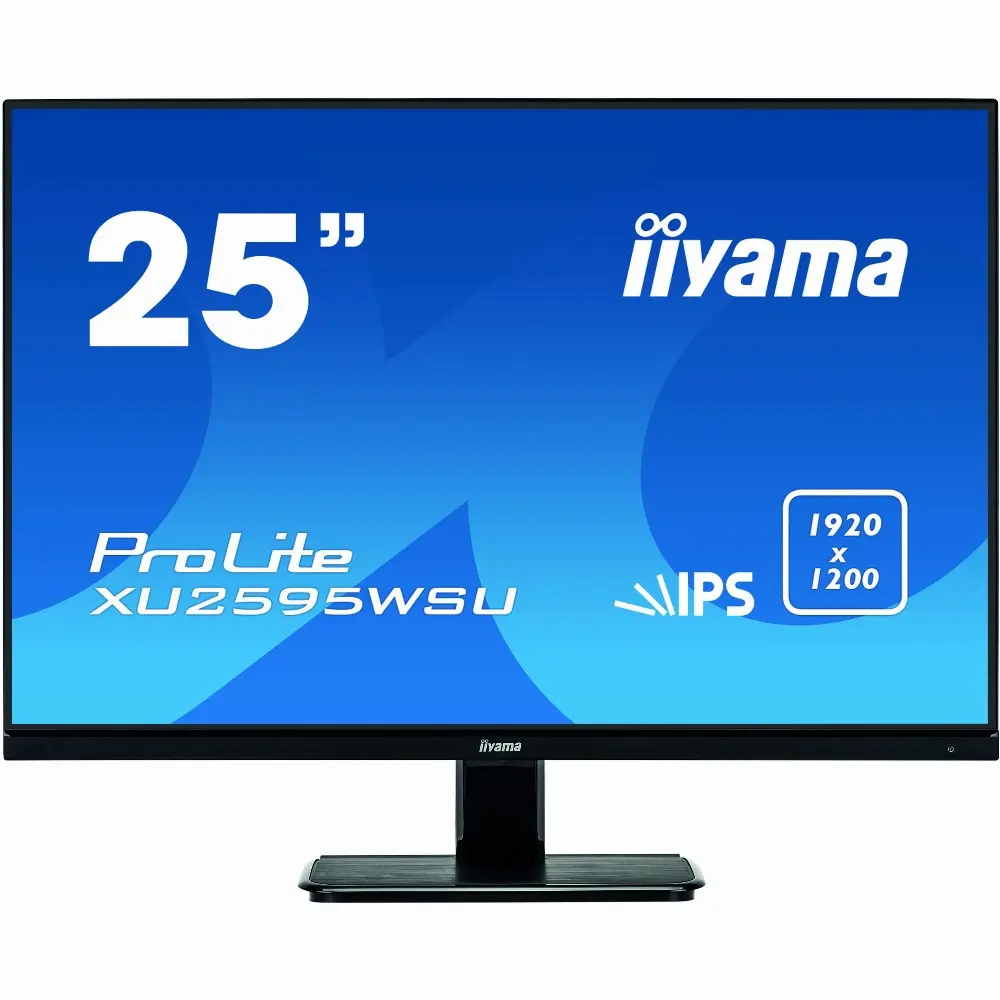 iiyama ProLite XU2595WSU-B1, 63,4 cm (24.9 Zoll), 1920 x 1200 Pixel, WUXGA, LED, 4 ms, Schwarz