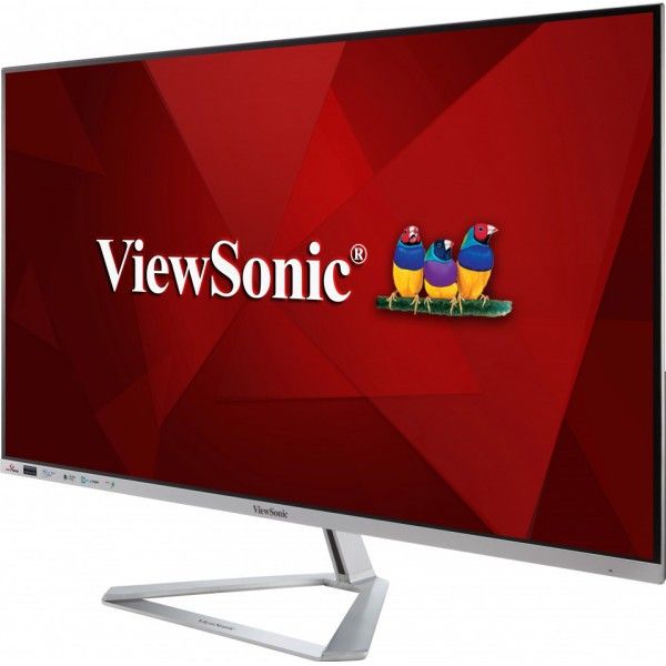 Viewsonic VX Series VX3276-2K-mhd-2, 81,3 cm (32 Zoll), 2560 x 1440 Pixel, Quad HD, LED, 4 ms, Silber