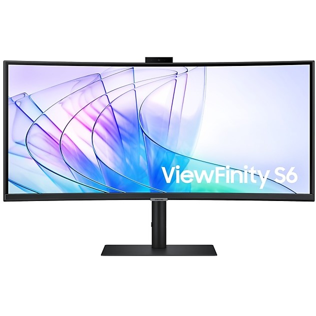 Samsung ViewFinity S65VC, 86,4 cm (34 Zoll), 3440 x 1440 Pixel, 4K Ultra HD, LED, 5 ms, Schwarz