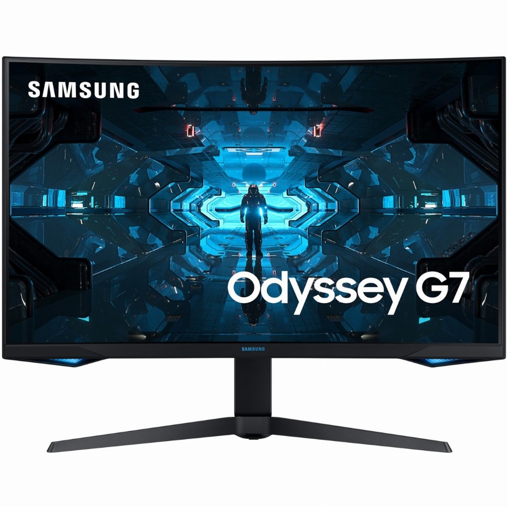 Samsung G Series Odyssey G7, 81,3 cm (32 Zoll), 2560 x 1440 Pixel, Quad HD, QLED, 1 ms, Schwarz