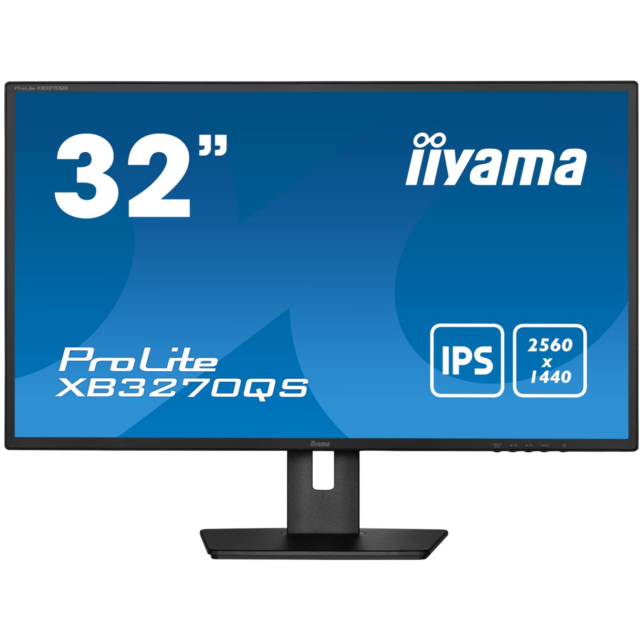 iiyama ProLite XB3270QS-B5, 80 cm (31.5 Zoll), 2560 x 1440 Pixel, Wide Quad HD, LED, 4 ms, Schwarz