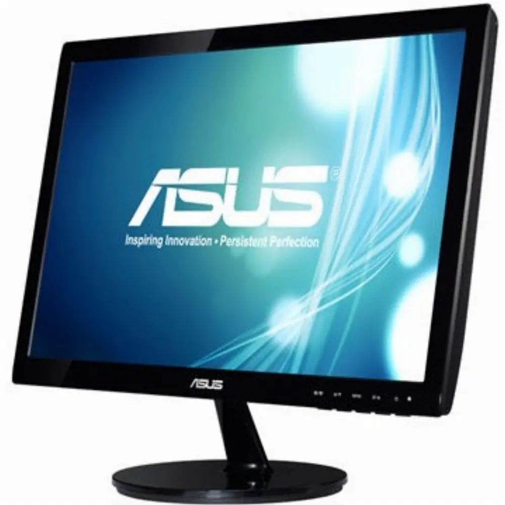 ASUS VS197DE, 47 cm (18.5 Zoll), 1366 x 768 Pixel, WXGA, LED, 5 ms, Schwarz