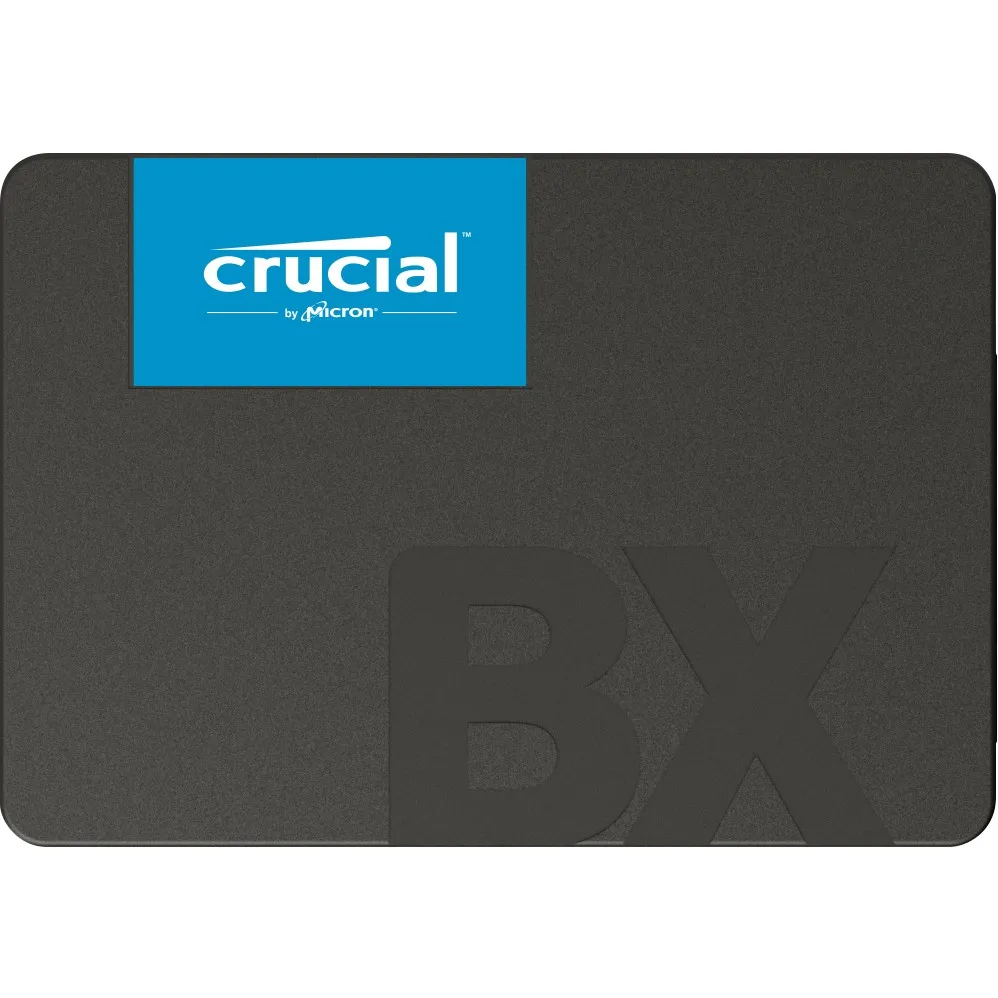 Crucial CT500BX500SSD1, 500 GB, 2.5", 550 MB/s, 6 Gbit/s