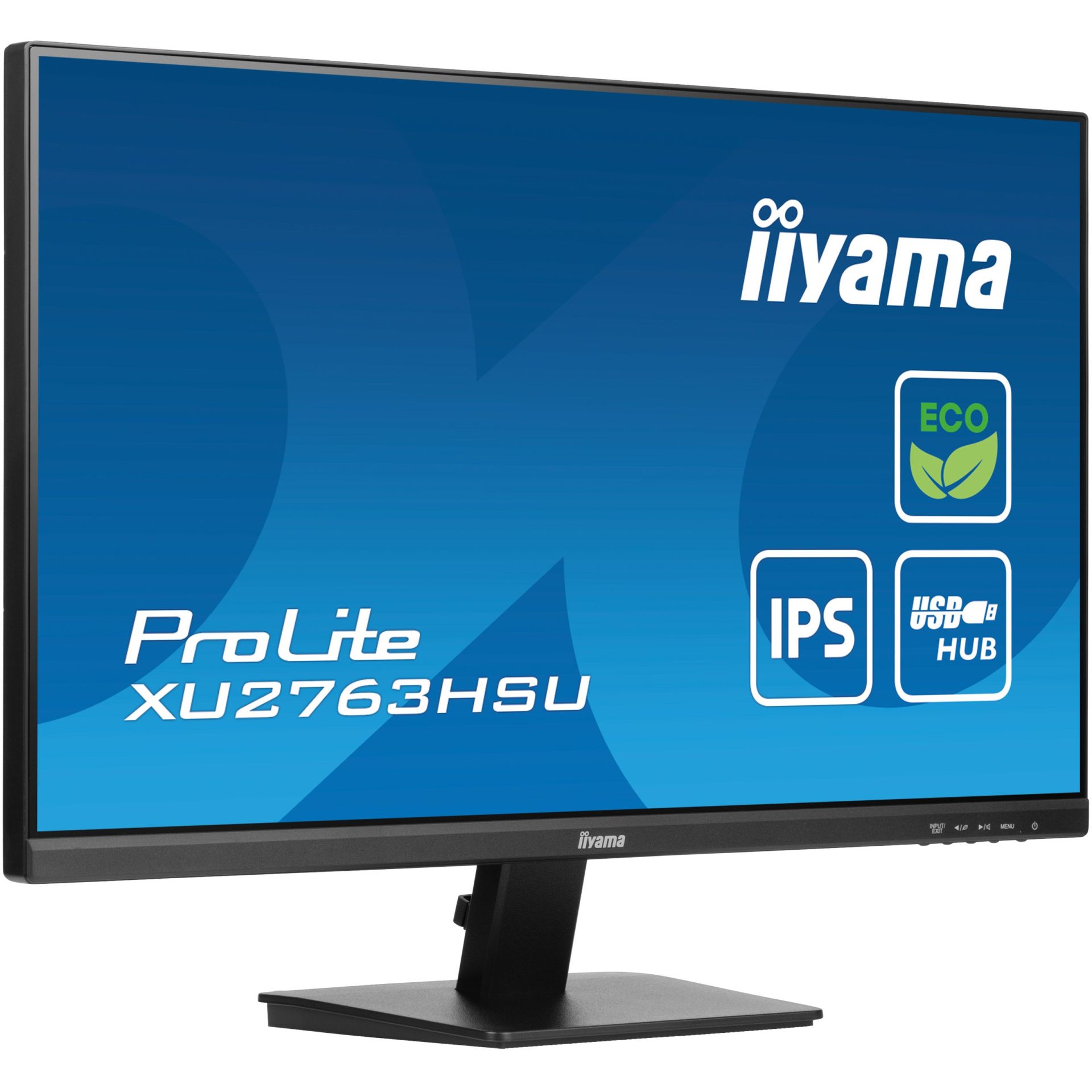 iiyama ProLite XU2763HSU-B1, 68,6 cm (27 Zoll), 1920 x 1080 Pixel, Full HD, LED, 3 ms, Schwarz