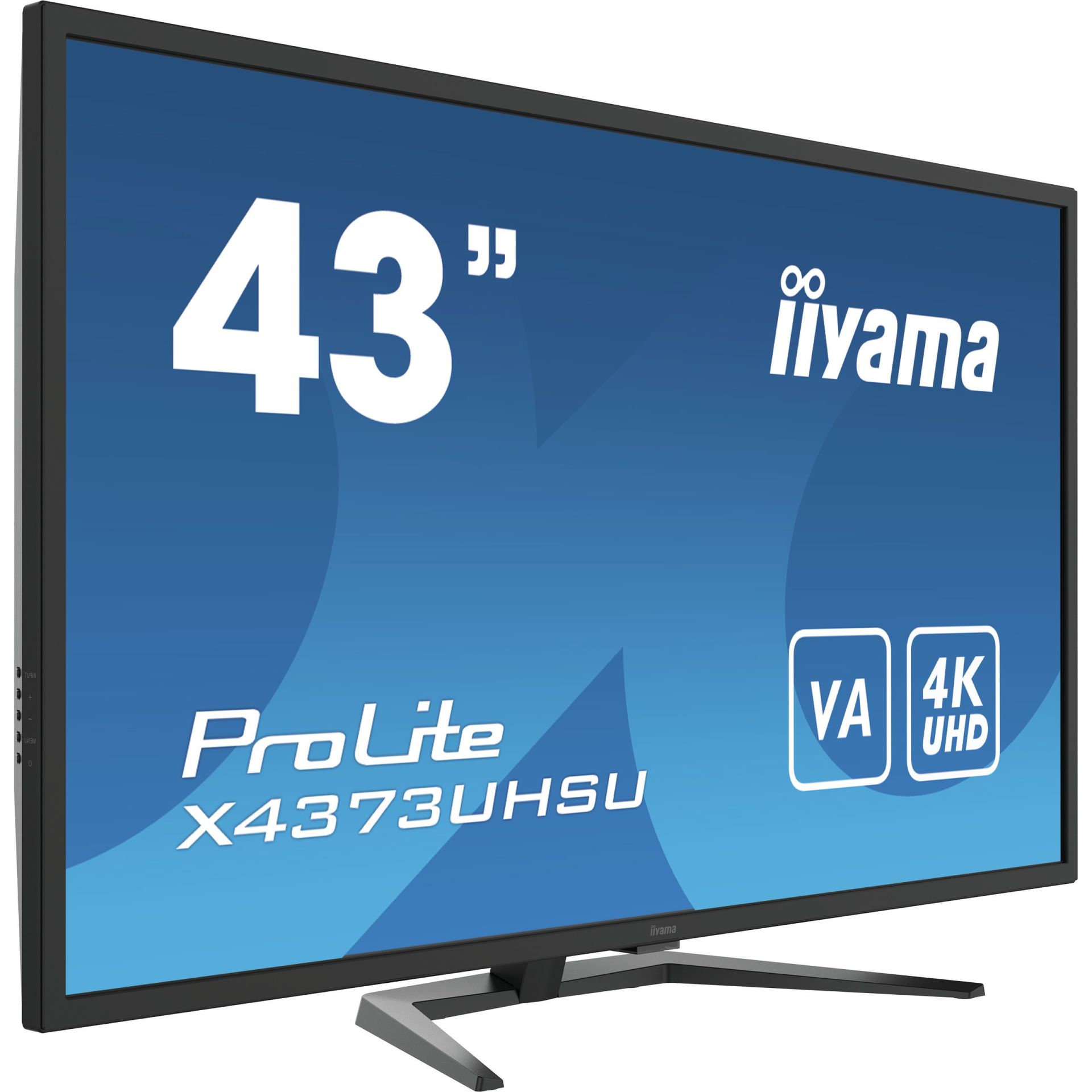 iiyama ProLite X4373UHSU-B1, 108 cm (42.5 Zoll), 3840 x 2160 Pixel, 4K Ultra HD, 3 ms, Schwarz