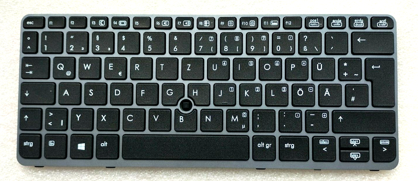Tastatur für HP EliteBook 820 G2 DE- Beleuchtet 776452-041 - wie NEU