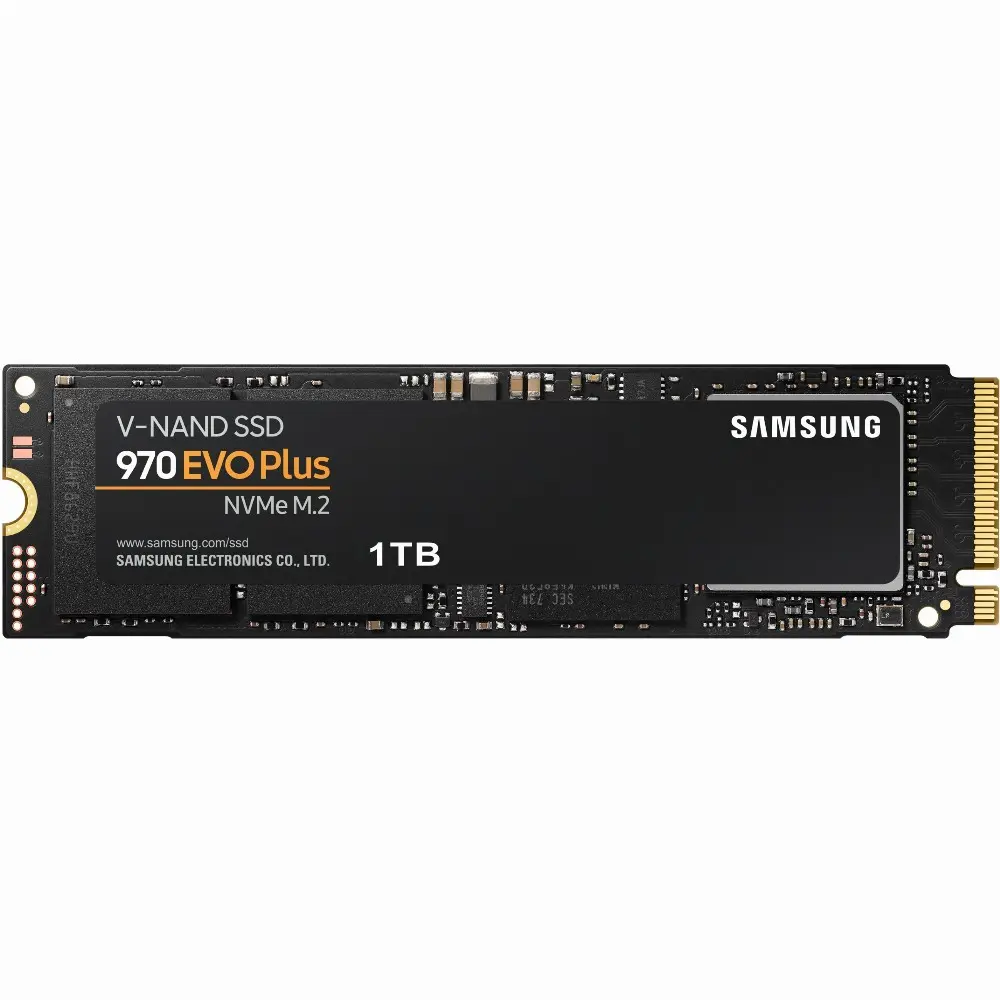 Samsung 970 EVO Plus, 1 TB, M.2, 3500 MB/s