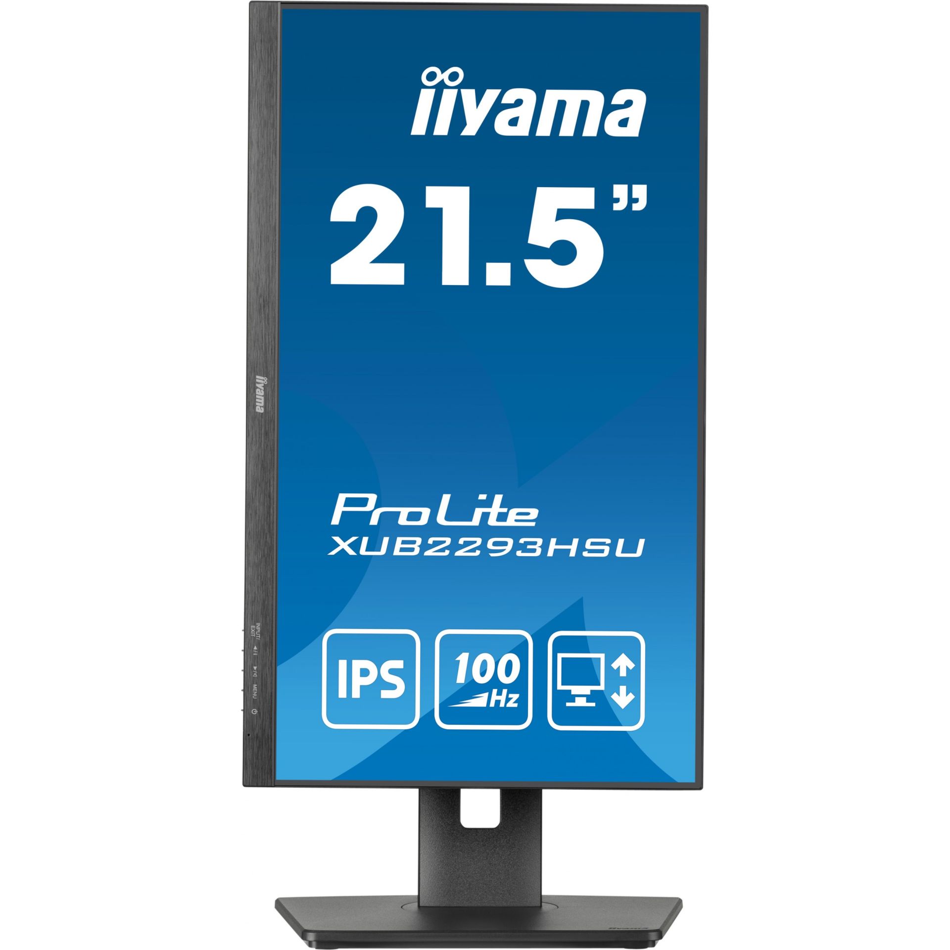 iiyama ProLite XUB2293HSU-B6, 54,6 cm (21.5 Zoll), 1920 x 1080 Pixel, Full HD, LED, 1 ms, Schwarz