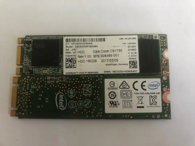 SSD serie 520 180GB interno Solid State Drive SSDSCKKF180H6H