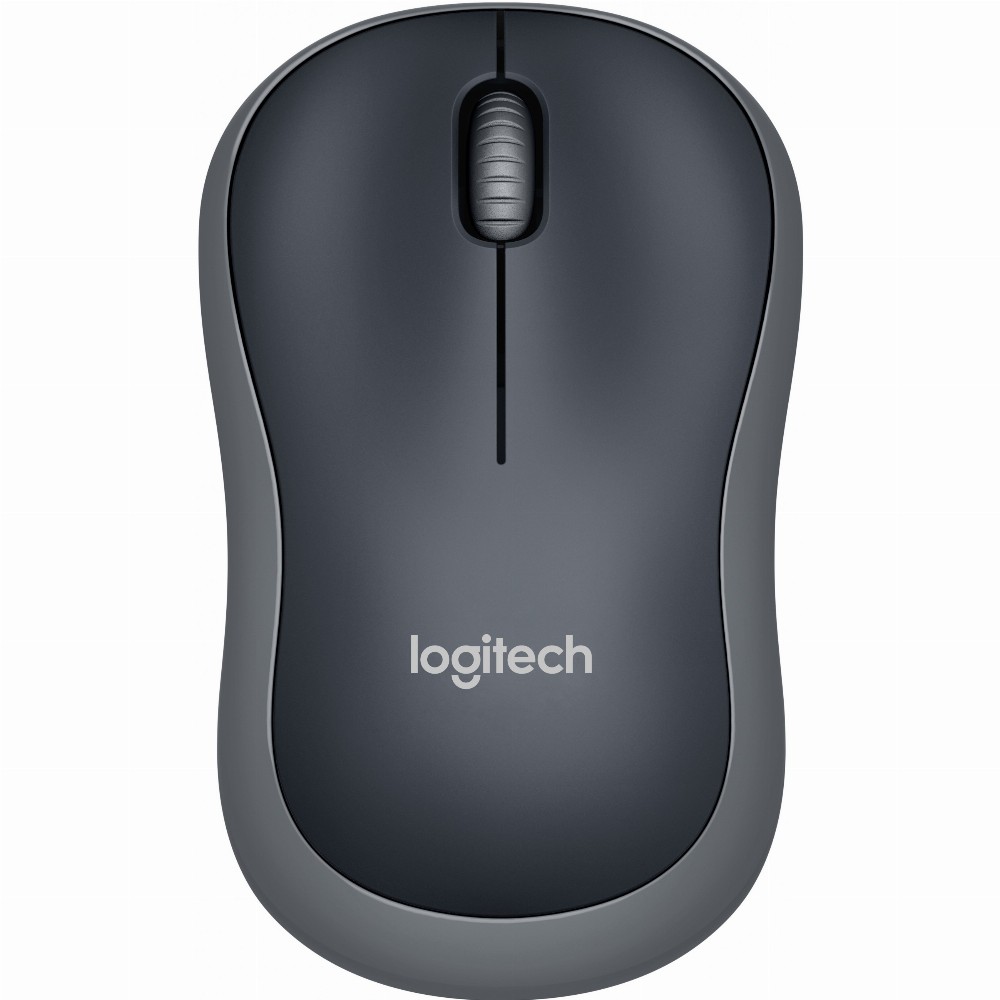 Logitech LGT-M185G, Beidhändig, Optisch, RF Wireless, 1000 DPI, Grau