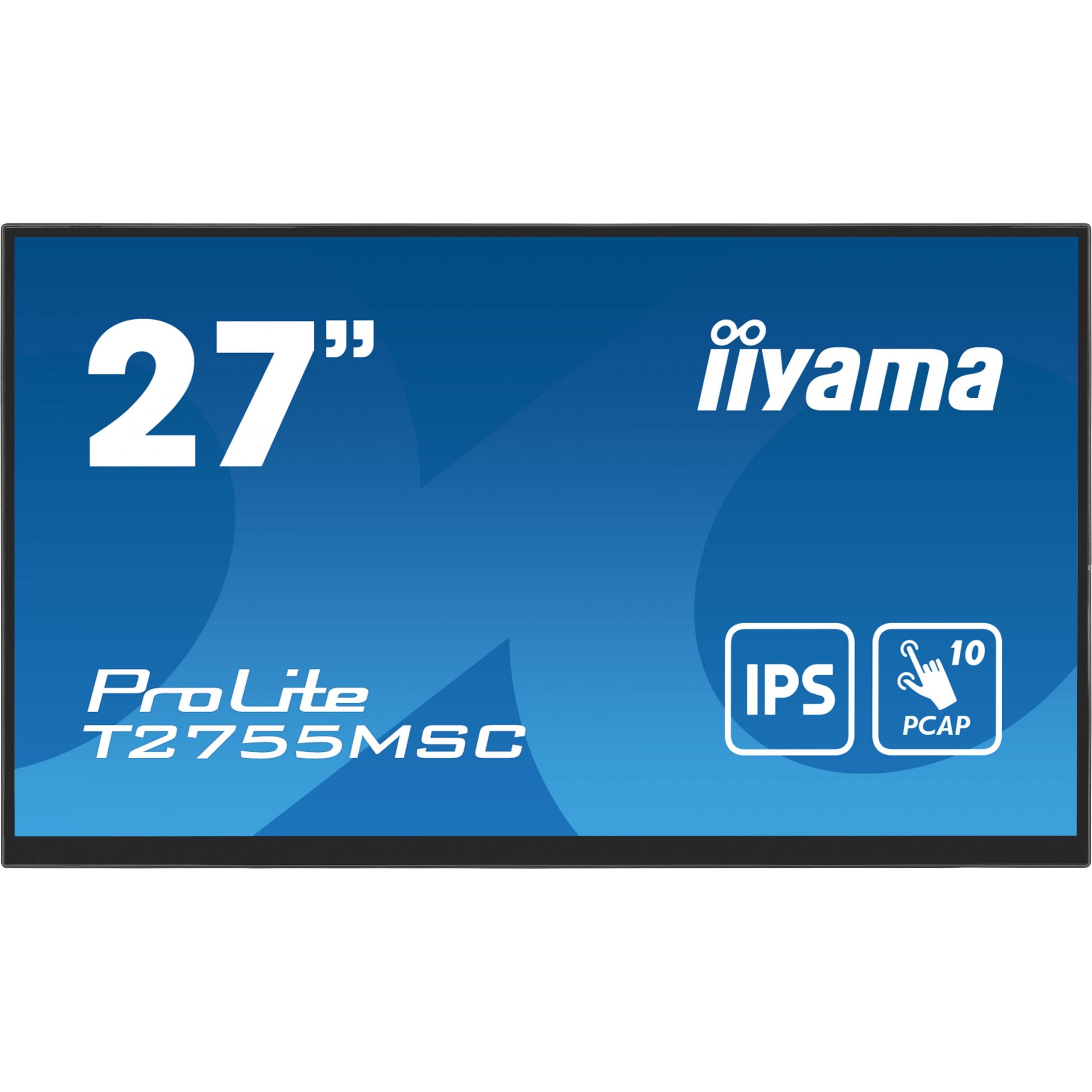 iiyama ProLite T2755MSC-B1, 68,6 cm (27 Zoll), 1920 x 1080 Pixel, Full HD, LED, 5 ms, Schwarz