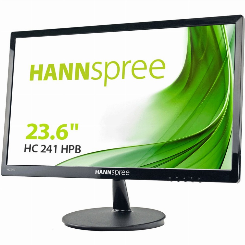 Hannspree HC 241 HPB, 59,9 cm (23.6 Zoll), 1920 x 1080 Pixel, Full HD, LED, 10 ms, Schwarz