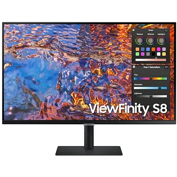 Samsung ViewFinity S80PB, 81,3 cm (32 Zoll), 3840 x 2160 Pixel, 4K Ultra HD, LED, 5 ms, Schwarz