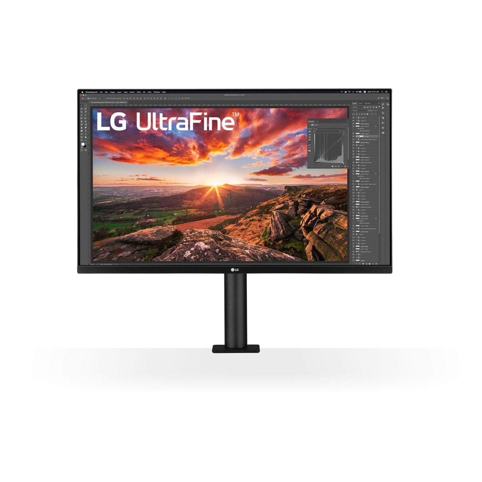 LG 32UN880P-B, 81,3 cm (32 Zoll), 3840 x 2160 Pixel, 4K Ultra HD, 5 ms, Schwarz