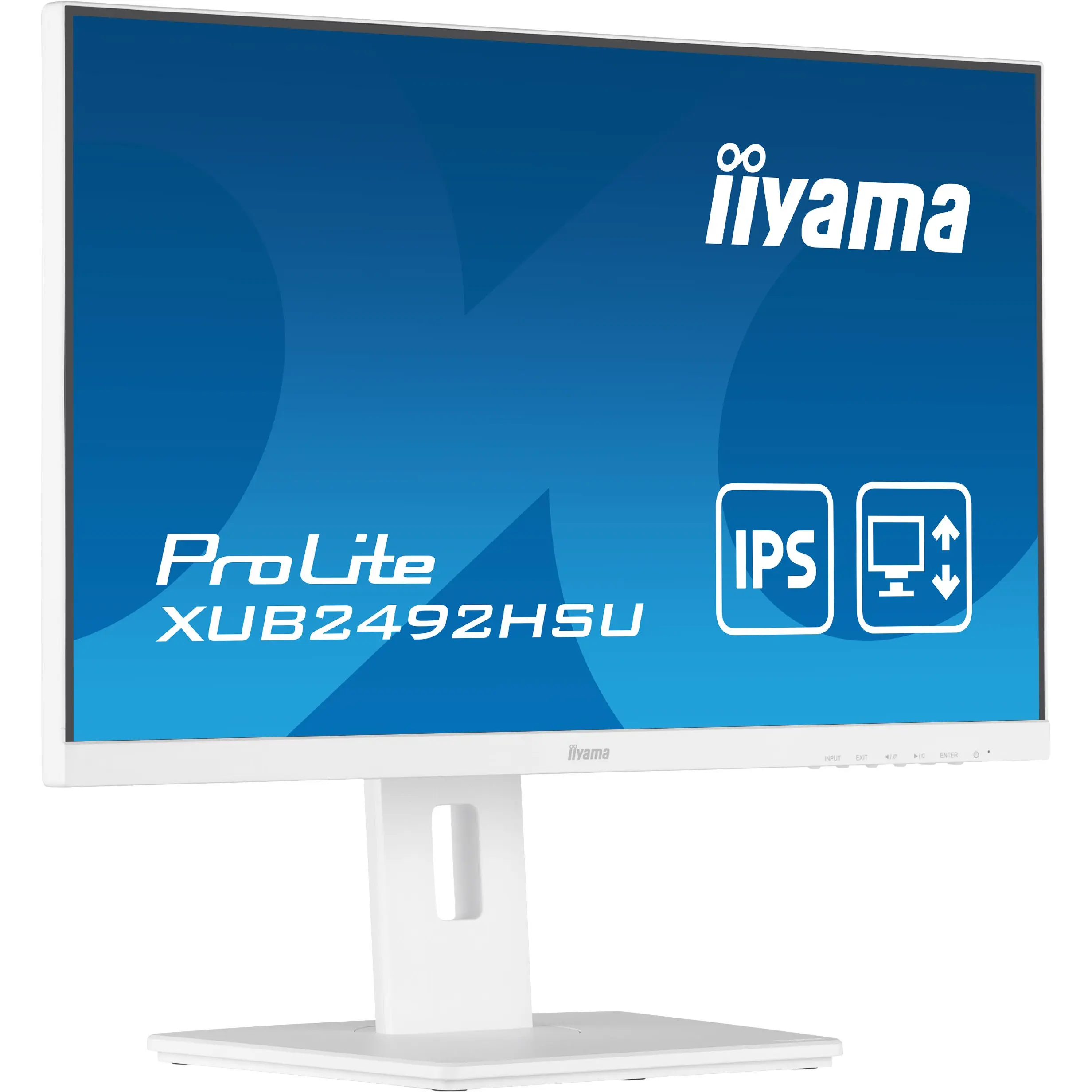iiyama ProLite XUB2792HSU-W5, 68,6 cm 27 Zoll, 1920 x 1080 Pixel, Full HD, LED, 4 ms, Weiß