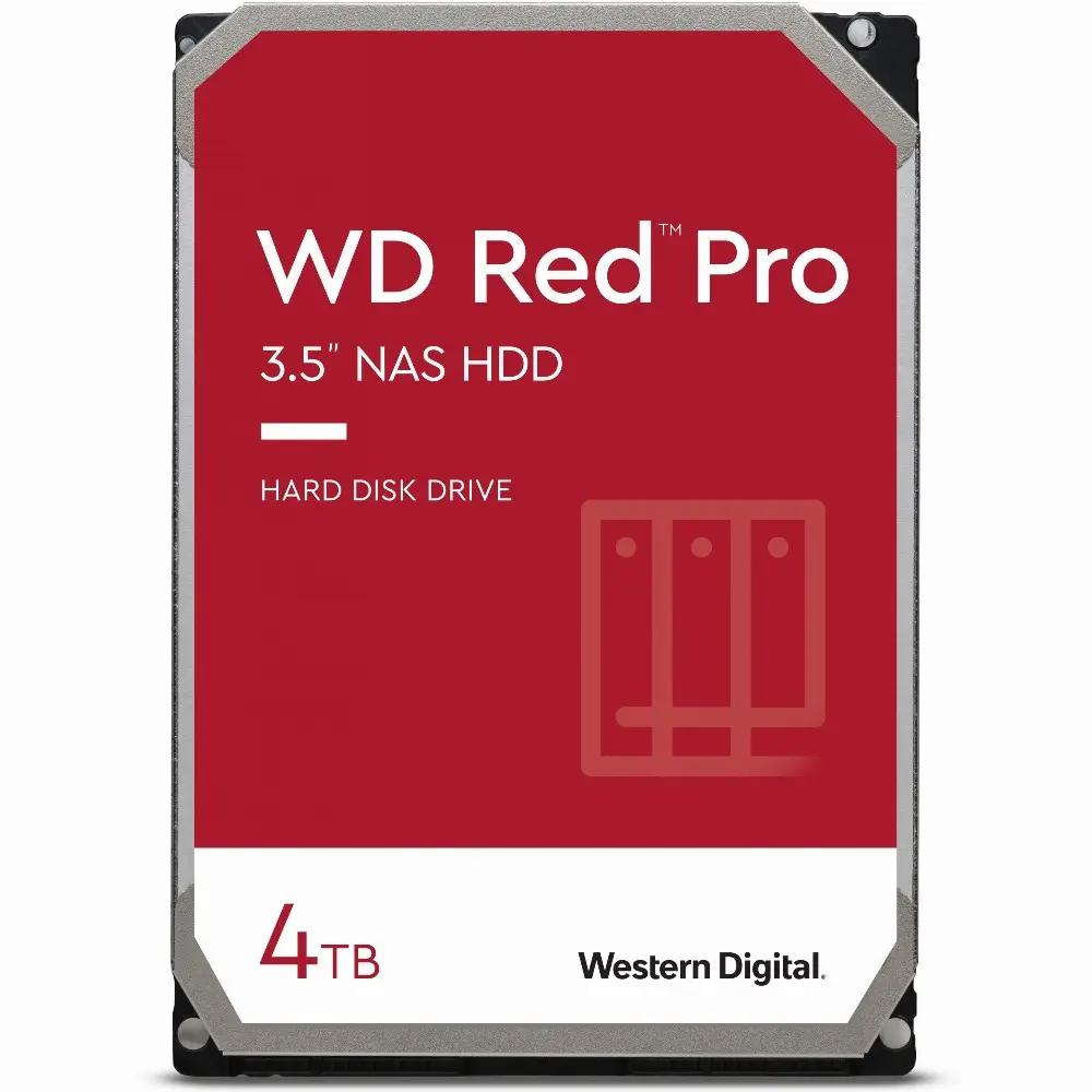 Western Digital RED PRO 4 TB, 3.5 Zoll), 4 TB, 7200 RPM