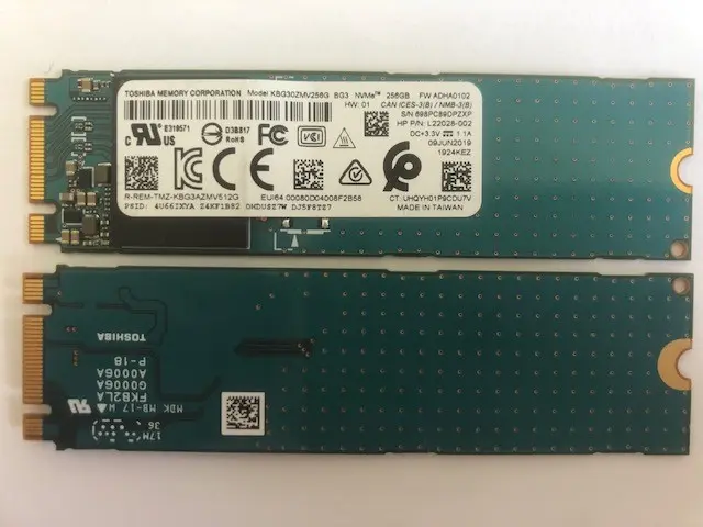 Toshiba M.2 2280 PCIe BG3 256GB - L22028-002
