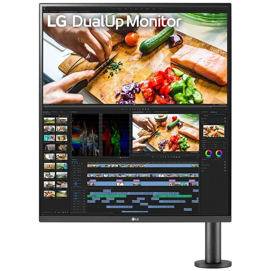 LG 28MQ780-B, 70,1 cm (27.6 Zoll), 2560 x 2880 Pixel, SDQHD, LED, 5 ms, Schwarz