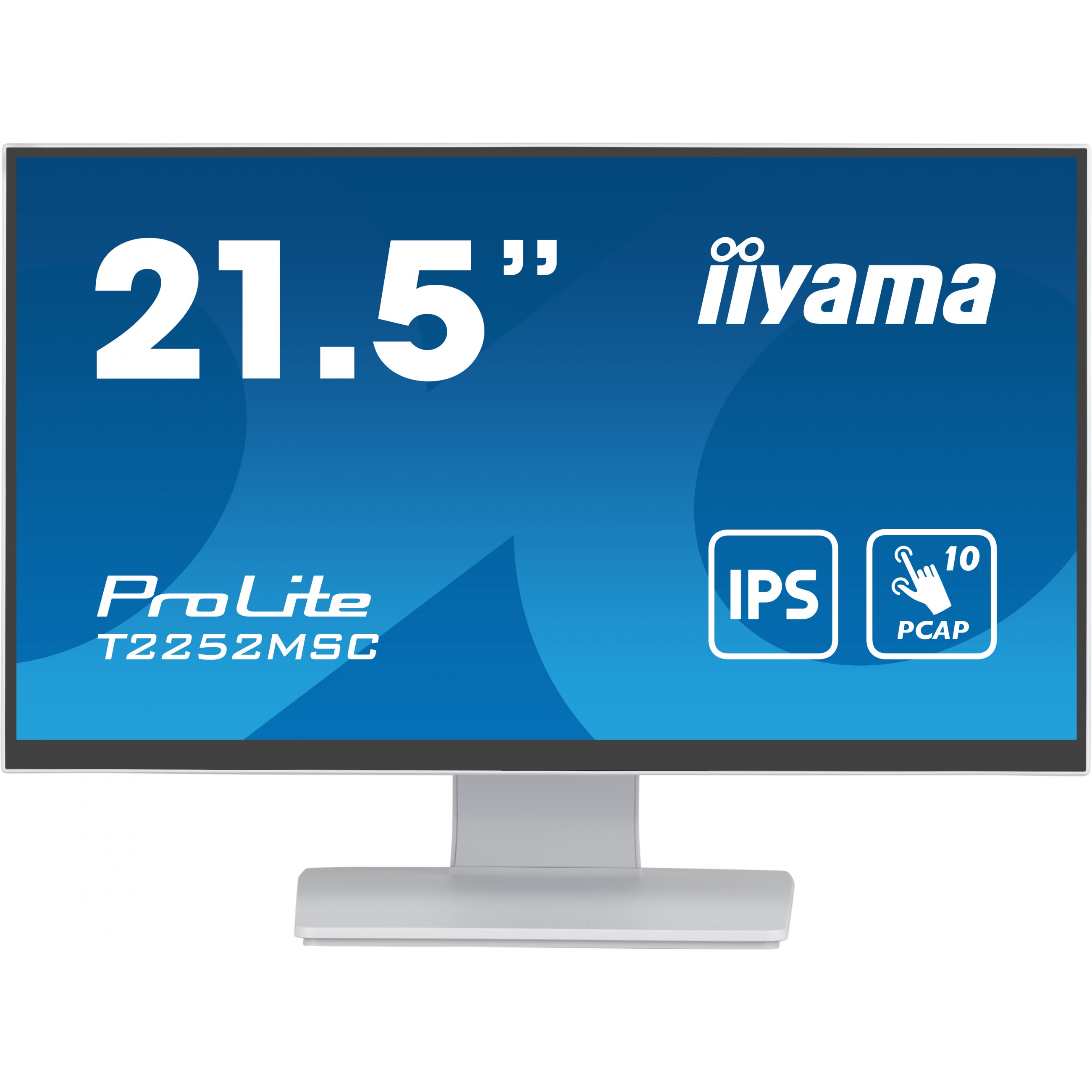 iiyama ProLite , 54,6 cm (21.5 Zoll), 1920 x 1080 Pixel, Full HD, LCD, 5 ms, Weiß