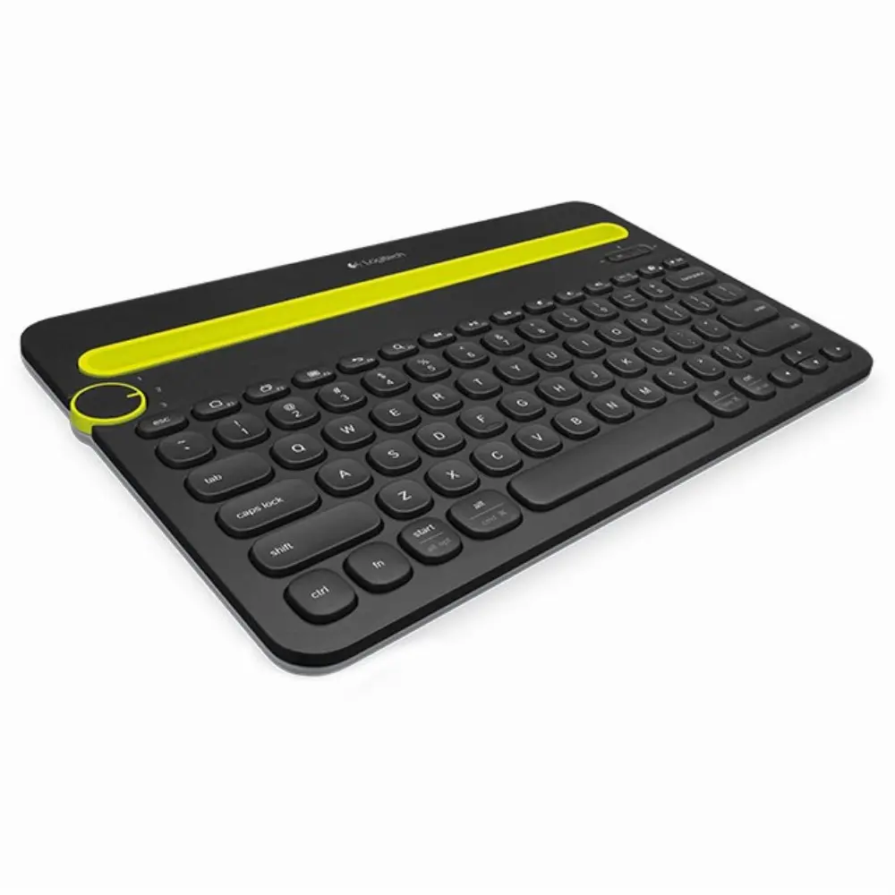 Logitech Bluetooth® Multi-Device Keyboard K480, Mini, Kabellos, Bluetooth, QWERTZ, Schwarz
