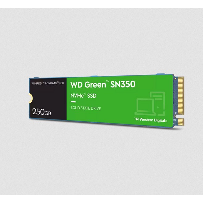 Western Digital Green SN350, 250 GB, M.2, 2400 MB/s
