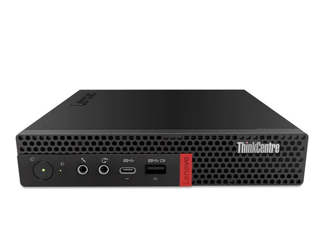 MiniPC Bundle: Lenovo ThinkCentre M720q - 8GB, 256GB SSD, UHD Graphics 630 + Dell Monitor und Verbindungskabel