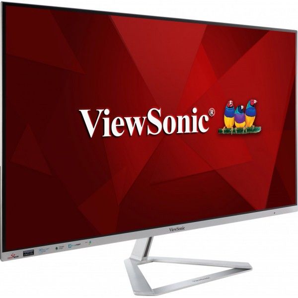 Viewsonic VX Series VX3276-2K-mhd-2, 81,3 cm (32 Zoll), 2560 x 1440 Pixel, Quad HD, LED, 4 ms, Silber