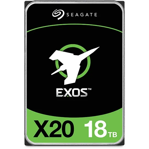 Seagate Enterprise Exos X20, 3.5 Zoll), 18 TB, 7200 RPM