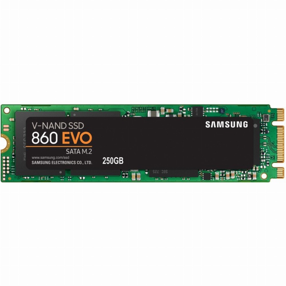 Samsung 860 EVO, 250 GB, M.2, 550 MB/s, 6 Gbit/s