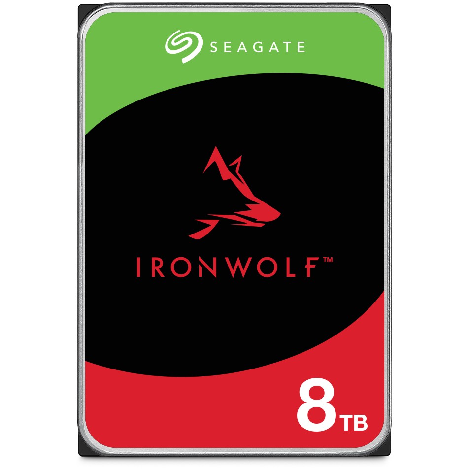 Seagate IronWolf ST8000VN002, 3.5 Zoll), 8 TB, 5400 RPM
