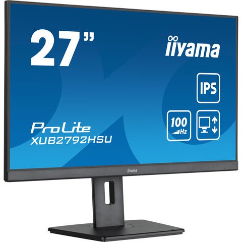 iiyama XUB2792HSU-B6, 68,6 cm (27 Zoll), 1920 x 1080 Pixel, Full HD, LED, 0,4 ms, Schwarz