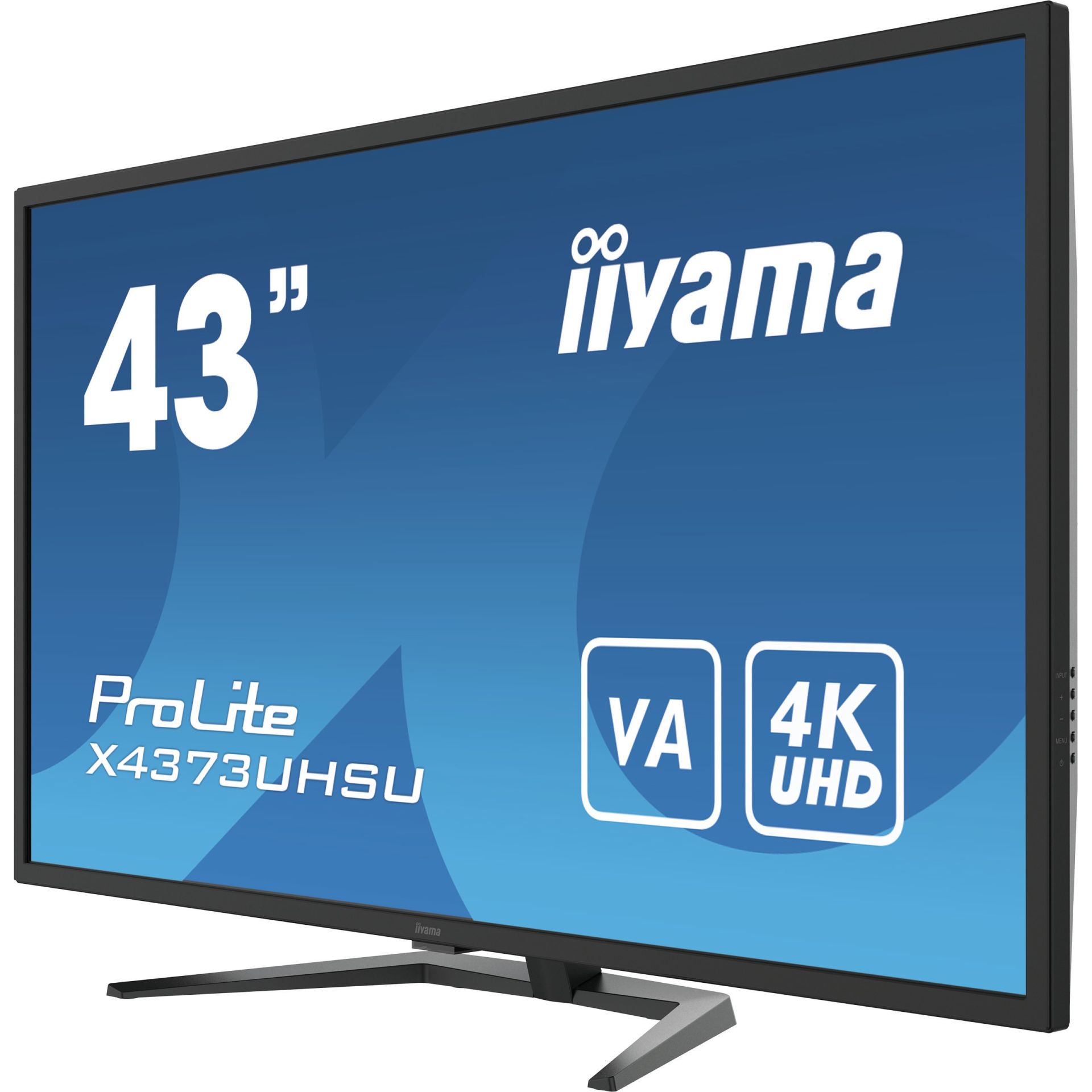 iiyama ProLite X4373UHSU-B1, 108 cm (42.5 Zoll), 3840 x 2160 Pixel, 4K Ultra HD, 3 ms, Schwarz