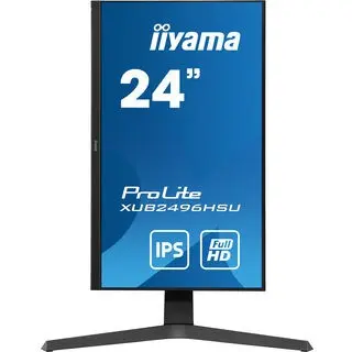 iiyama ProLite XUB2496HSU-B1, 60,5 cm (23.8 Zoll), 1920 x 1080 Pixel, Full HD, LED, 1 ms, Schwarz