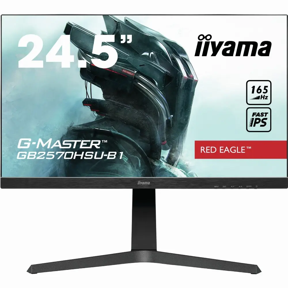 iiyama G-MASTER GB2570HSU-B1, 62,2 cm (24.5 Zoll), 1920 x 1080 Pixel, Full HD, LED, 0,5 ms, Schwarz