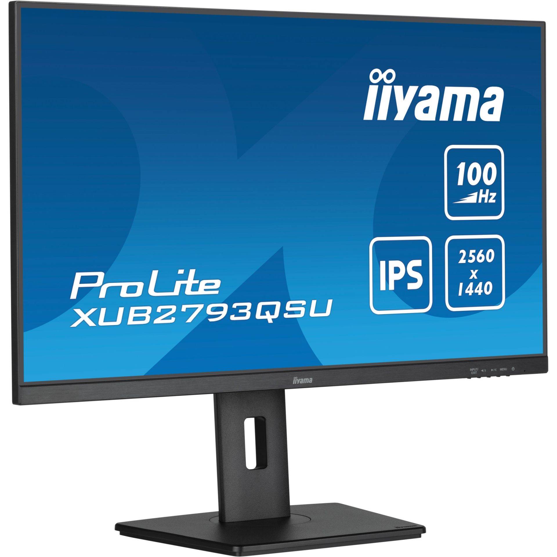 iiyama ProLite XUB2793QSU-B6, 68,6 cm (27 Zoll), 2560 x 1440 Pixel, Quad HD, LED, 1 ms, Schwarz