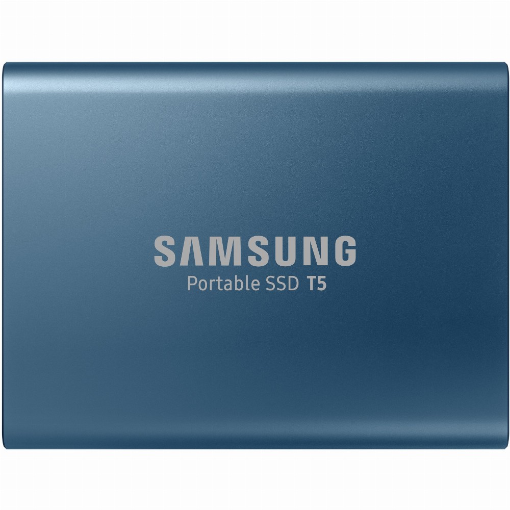 Samsung T5, 500 GB, USB Typ-A, 3.2 Gen 2 (3.1 Gen 2), 540 MB/s, Blau