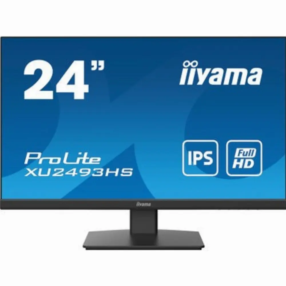 iiyama ProLite XU2493HS-B4, 61 cm (24 Zoll), 1920 x 1080 Pixel, Full HD, LED, 4 ms, Schwarz