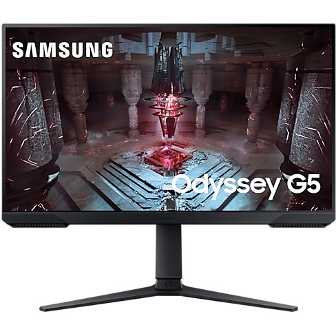 Samsung Odyssey G5 G51C, 68,6 cm (27 Zoll), 2560 x 1440 Pixel, Quad HD, LED, 1 ms, Schwarz